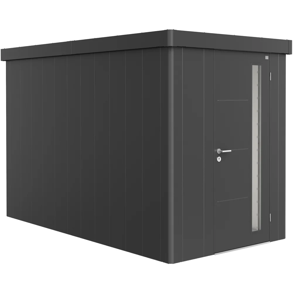BIOHORT REDSKAPSBOD NEO 4A STD. DØR MØRK GRÅ METALLIC v:6836801