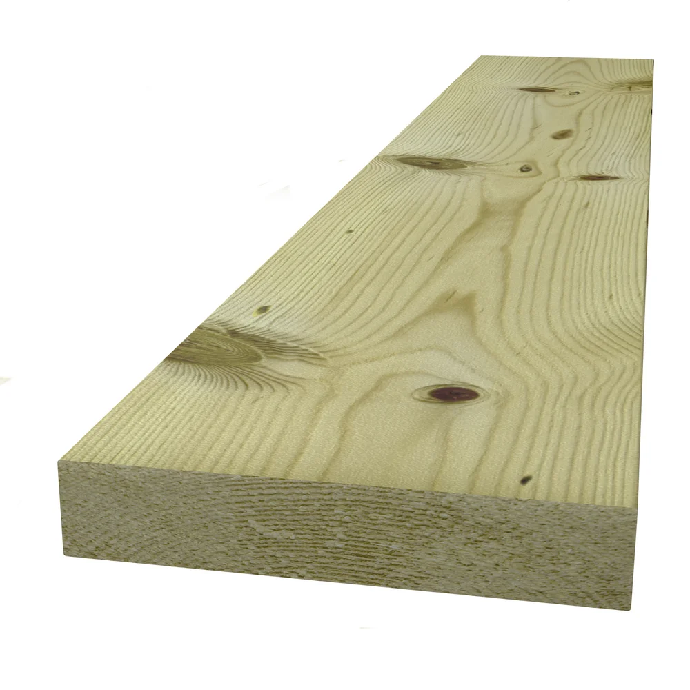 Terrassebord 28x120x5100 Furu Cu Impregnert Kl1 v:3711490