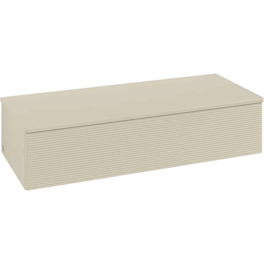 V&B ANTAO SIDESKAP 1 SKUFF RILLET 1200X268X500 SILKEGRÅ v:7544911