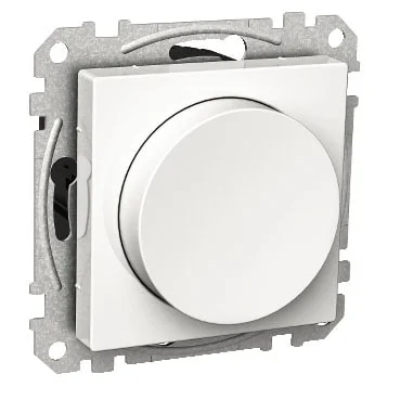 Schneider Electric Dimmer, Exxact, vrid, 1-10V, 1-pol, 400VA, reguleringsenhet, styring av HF-don, hvit v:7197620 Schneider Electric Dimmer, Exxact, vrid, 1-10V, 1-pol, 400VA, reguleringsenhet, styring av HF-don, hvit v:7197620