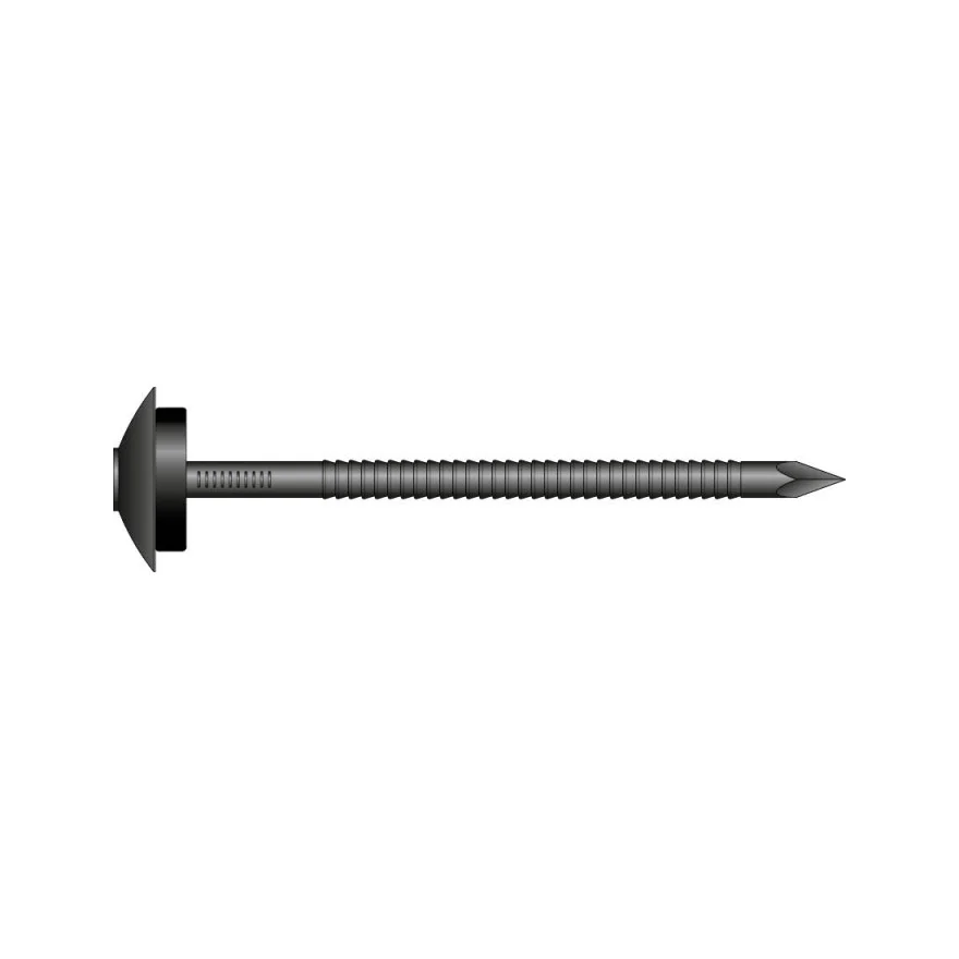 Takplatespiker sort 3,7-60 rill 75 stk v:6099062