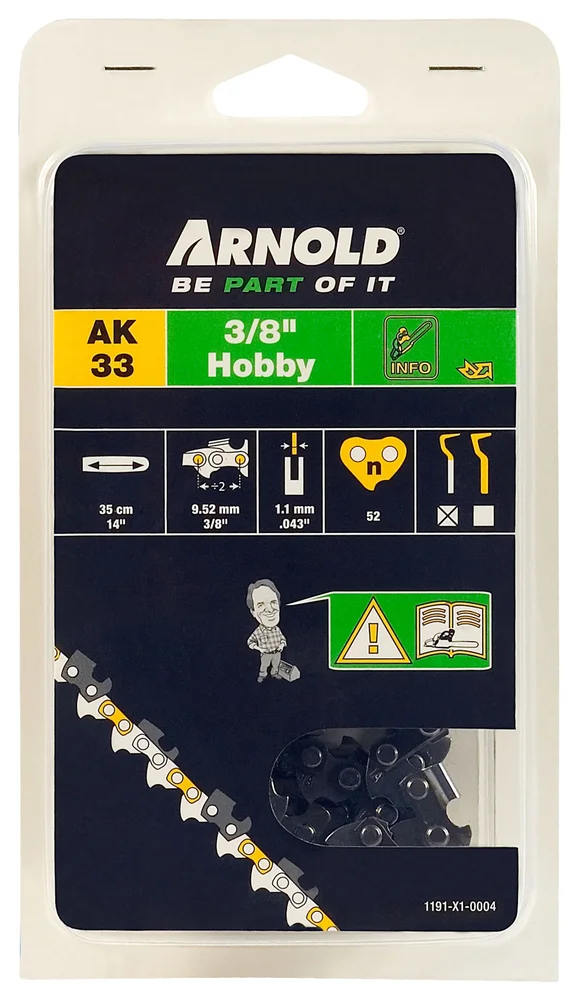 Sagkjede 3/8" LP 1,1 mm 52TG v:1668900