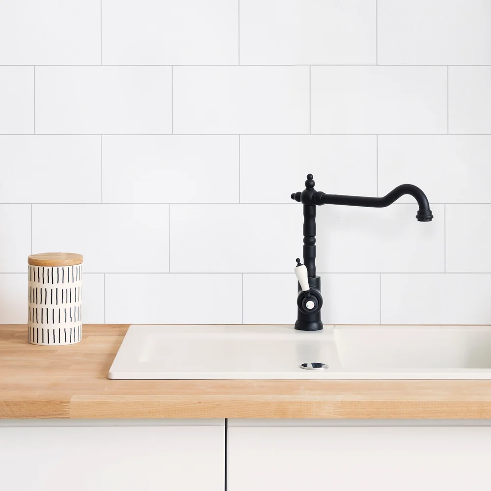 BERRYALLOC KITCHEN WALL HVIT SNØ GLOSSY 20X10 v:5060938