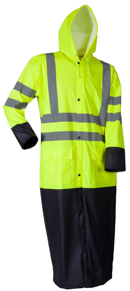Regnfrakk LR8085 gul størrelse 5XL v:6287253 Regnfrakk LR8085 gul størrelse 5XL v:6287253