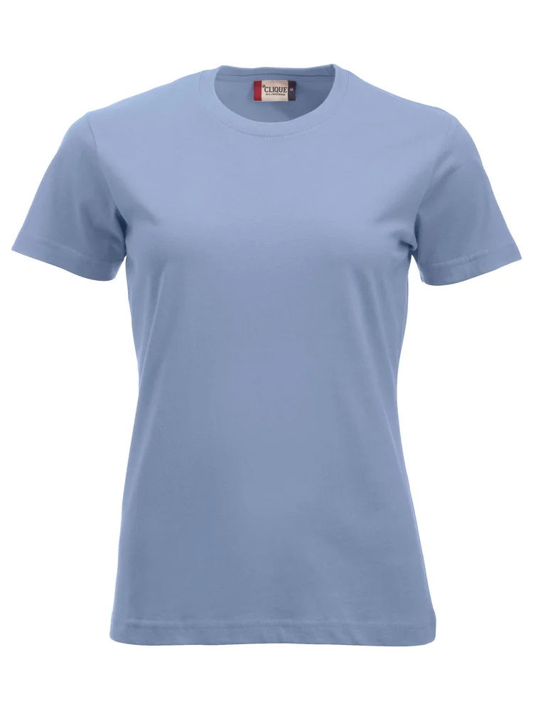 CLIQUE T-SHIRT NEW CLASSIC D LYSBLÅ v:3989413