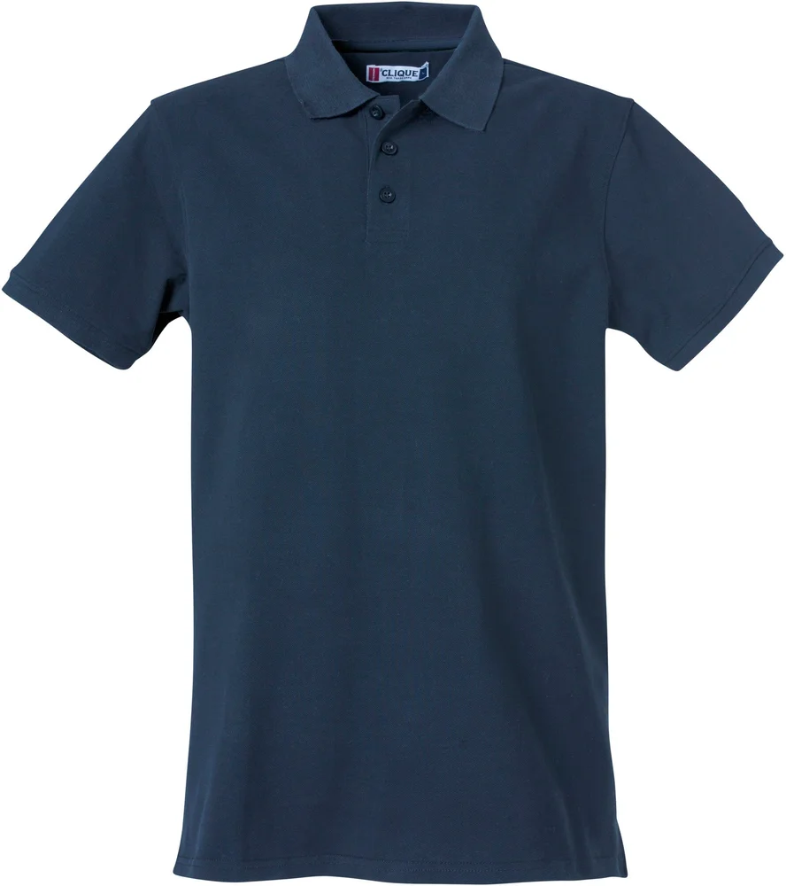 CLIQUE HEAVY PREMIUM POLO MARINEBLÅ v:1700611