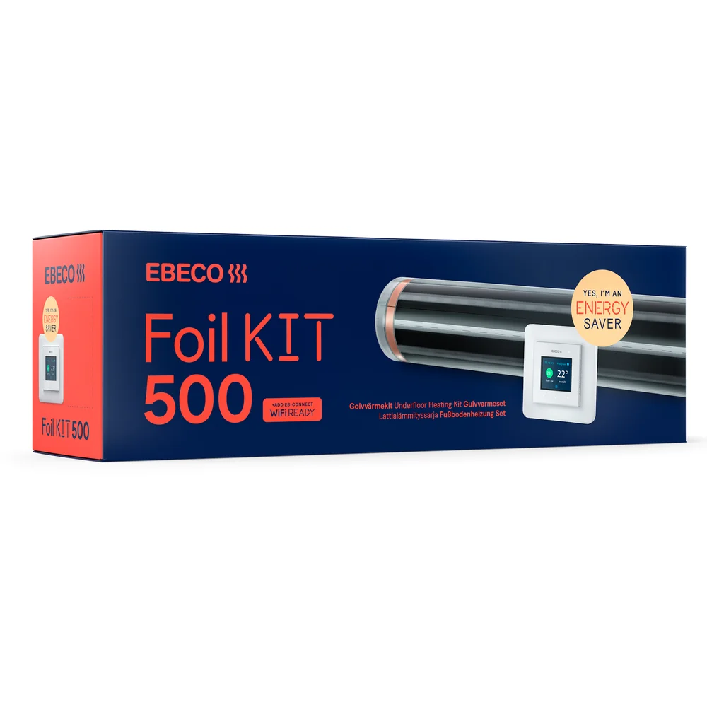 EBECO FOIL KIT 500 6-8 M² 43CM X 18M 65W/M² v:4536670