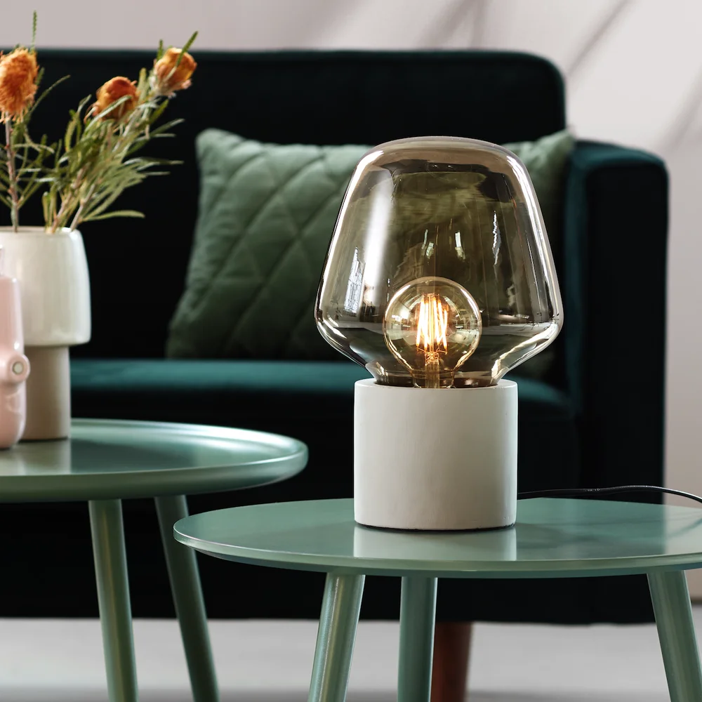 NORDLUX CHRISTINA BORDLAMPE E27, GRÅ v:4976118