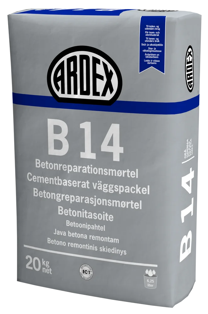 BETONGSPARKEL ARDEX B 14 GRÅ, 20 KG v:5562124
