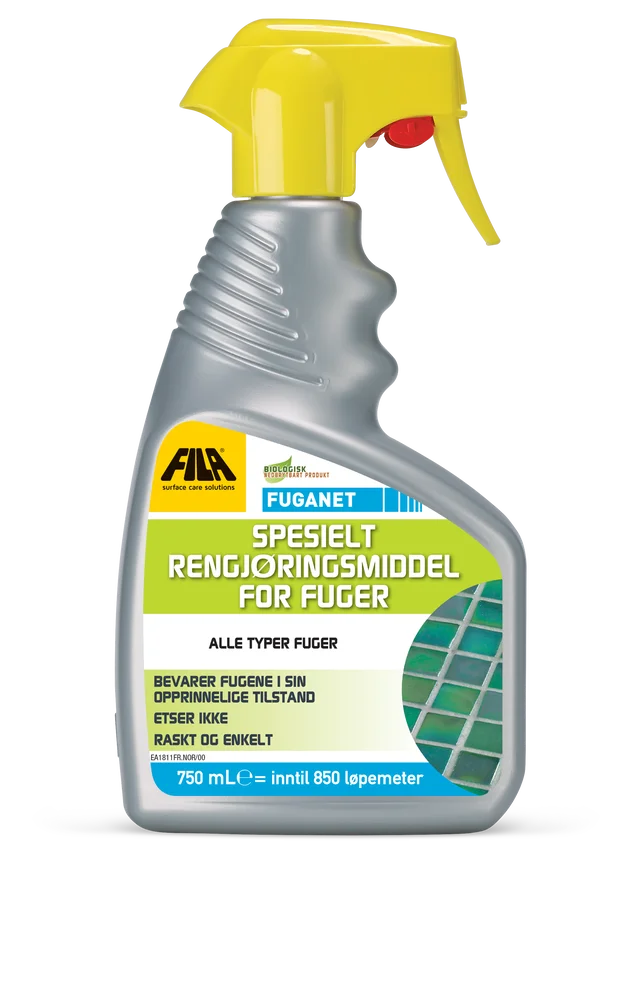 Alkalisk rensemiddel for sementbasert fugemasse v:3968802