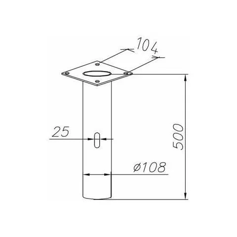 207 Norlys Betongfundamentadapter 3051798
