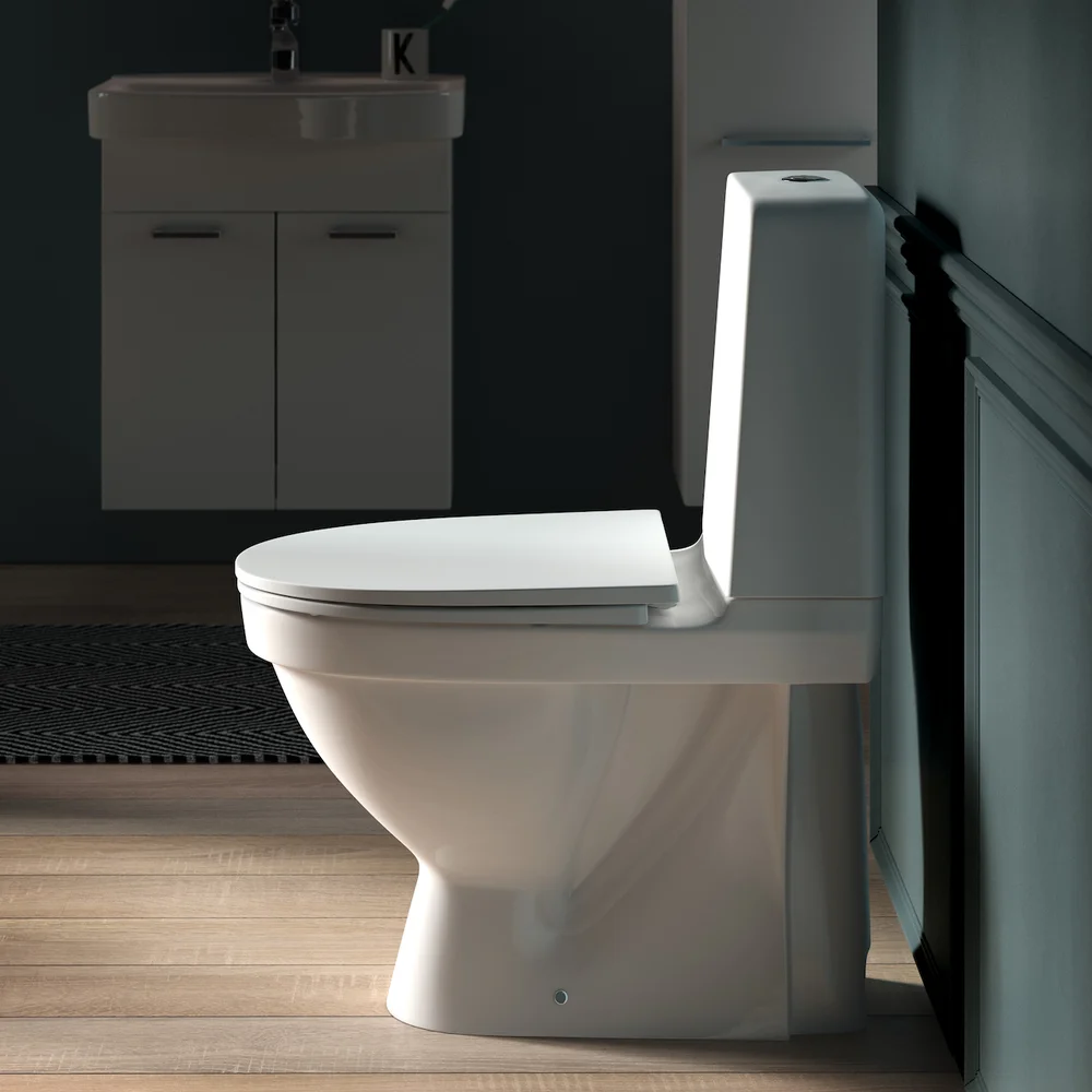 LAUFEN KOMPAS TOALETT RIMLESS 4,5/3L P-LÅS LCC HVIT v:5694092 LAUFEN KOMPAS TOALETT RIMLESS 4,5/3L P-LÅS LCC HVIT v:5694092