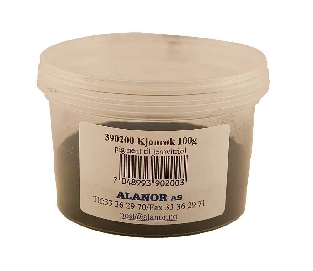 Pigment kjønrøk 100 gram v:9844259 Pigment kjønrøk 100 gram v:9844259