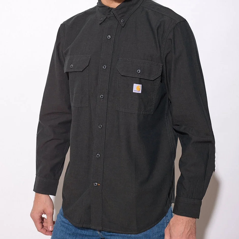 Carhartt Skjorte, mørkegrå v:1036183