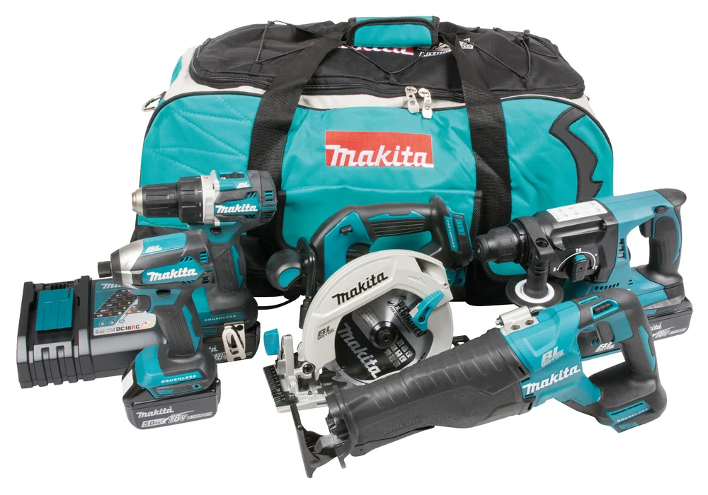 Kombosett DLX5032T 5 stk 18V v:3312065