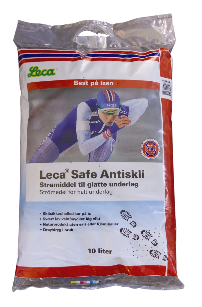 Safe vinterstrø 10 liter | grovt leca-strø for bedre feste v:4084514