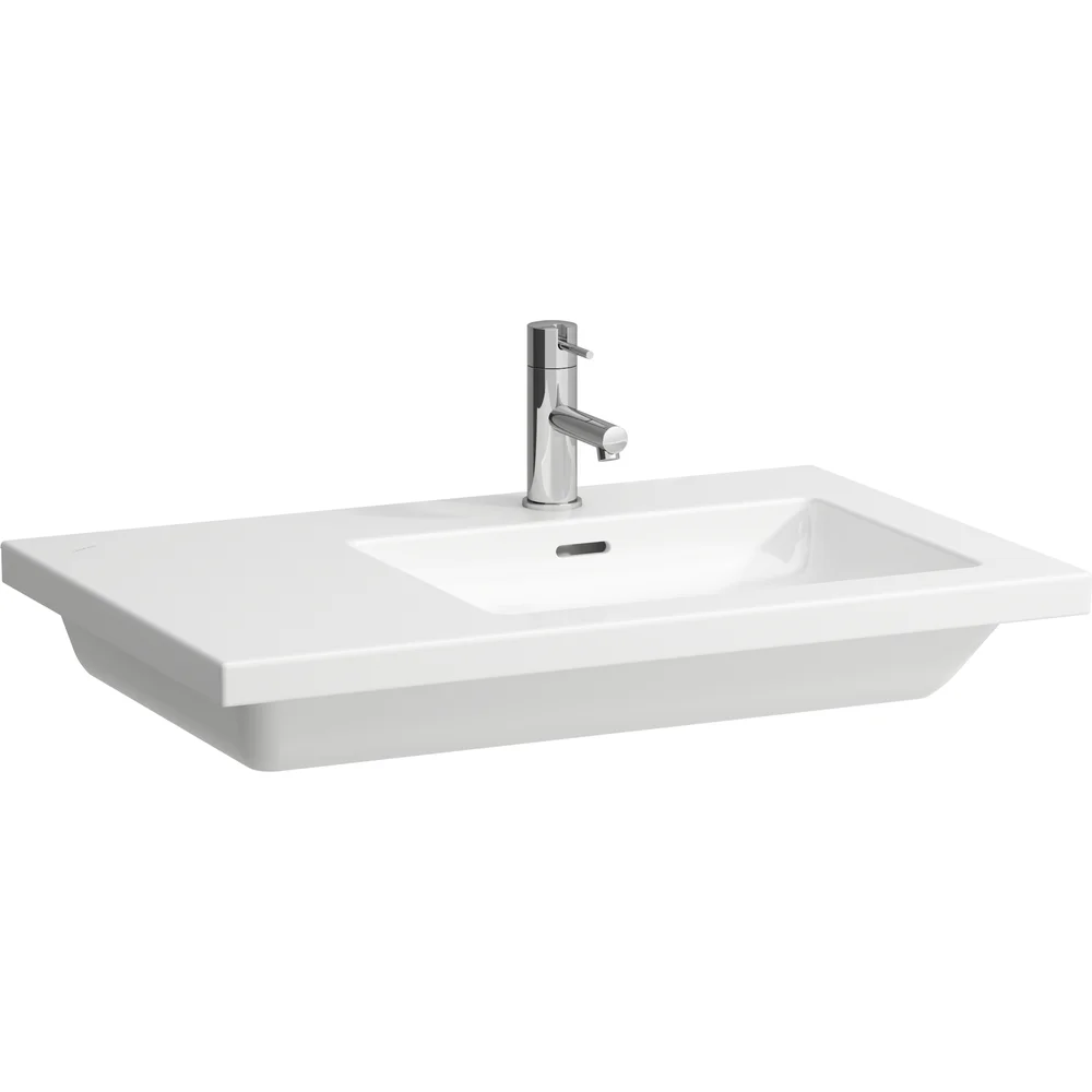 LAUFEN LIVING HELDEKKENDE SERVANT 75 CM M/OVERLØP - VENSTRE v:1869674
