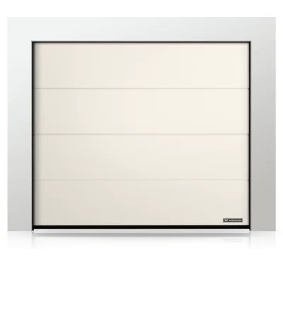 GARASJEPORT 240X200 STÅL SLETT v:9018108