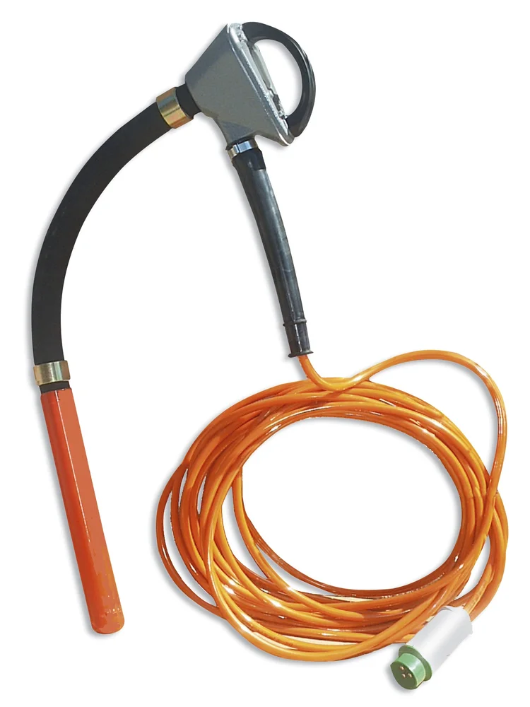 Dekkevibrator høyfrekvens 52 mm x 1 meter 15 meter kabel v:9304565 Dekkevibrator høyfrekvens 52 mm x 1 meter 15 meter kabel v:9304565