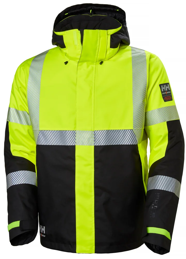 VINTERJAKKE 71372 HV GUL XL v:1823861