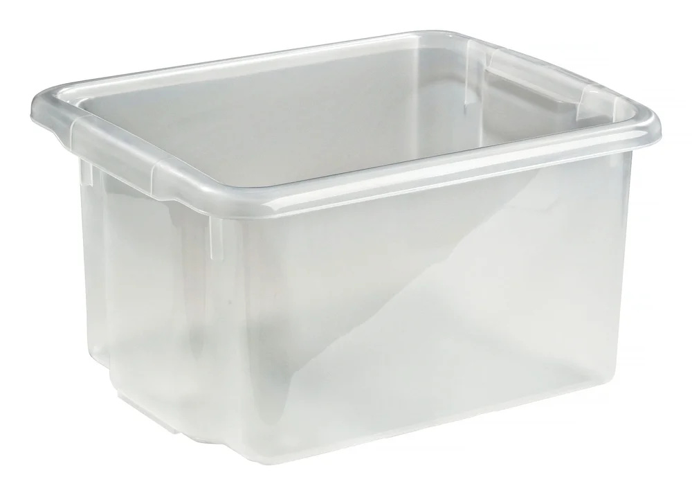 Nordiska Plast Oppbevaringsboks, 23 l, gjennomsiktig v:7893429