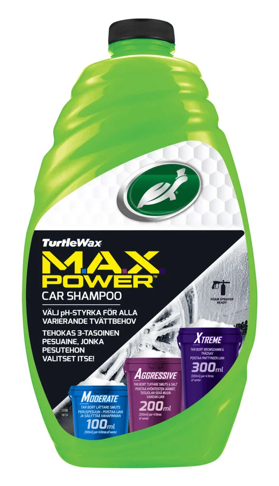 Turtle Wax Max Power bilshampo v:9930627 Turtle Wax Max Power bilshampo v:9930627