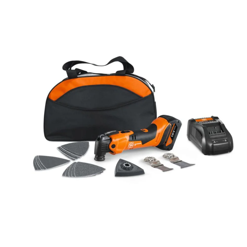 Fein MultiMaster AMM 500 Plus, inkl. 4,0 Ah batteri og lader. v:1358152
