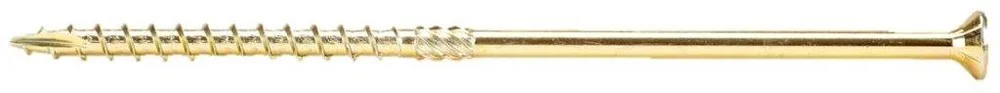 Treskrue m/ senkhode 8,0x100 gulzink 50 stk v:8307031