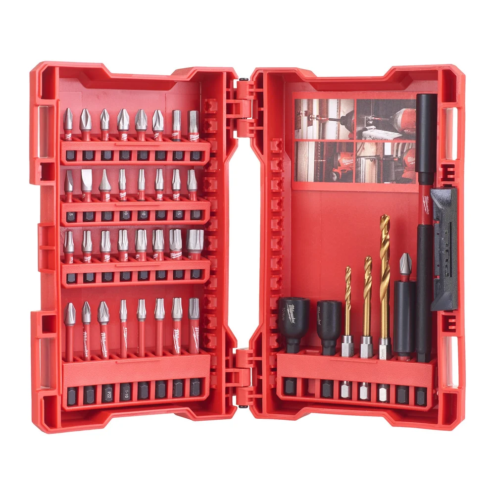 MILWAUKEE BITS SETT SHW 40DEL DISPLAY v:5900658
